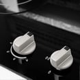 thumbnail image 3 of Stoves Cooker Knobs,Oven Knob 6pcs,Zinc alloy 6mm Universal Silver Gas Stove Control Knobs Adaptors, 3 of 5