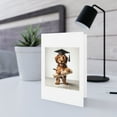 thumbnail image 5 of DistinctInk Greeting Card / Note Card - Otterhound Puppy Graduation - PACK of 100, 5 of 7