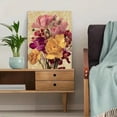 thumbnail image 5 of Floral Print Canvas Print Wall Art for Living Room Office Dining Room Entryway Hallway, 5 of 8