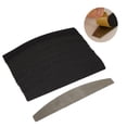 thumbnail image 4 of Half Moon Nail File, 100pcs  Base Nail File Stainless Steel Base  For Professionals For Beginners For Nail Salons, 4 of 8