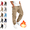 G06 Red, variant on LUGOGNE Boys Cargo Joggers Kids Stretch Slim Fit School Uniform Chino Pants with Multi Pockets Gray,Size 12