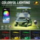 thumbnail image 2 of Kit de tiras de luces LED HVAC YELLOW HAT para carrito de golf, 12 unidades, 2 of 9