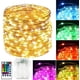 thumbnail image 2 of Guirnalda de luces LED con pilas, 39 pies, 120 LED, luces de hadas con mando a distancia, luces centelleantes que cambian de color, funciona con pilas, cadena de luces para dormitorio, fiesta, Hallowe, 2 of 4