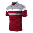 thumbnail image 1 of Camisa De Hombre Con Solapa Casual De Moda De Manga Corta, 1 of 4