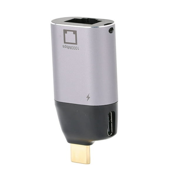 Adaptador Ethernet, Adaptador USBC a RJ45 Divisor Ethernet Adaptador USB Artesanía excepcional