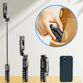 thumbnail image 6 of Selfie Stick Tripod with Detachable Wireless Remote,mini 4 in 1 Extendable Portable Selfie Stick & Phone Tripod Stand, 6 of 7