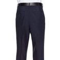 thumbnail image 3 of RGM Men's Flat Front Dress Pant Modern Fit - Perfect for Office, Business and Every Day! Black 44 Medium, 3 of 4