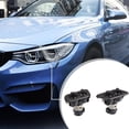 thumbnail image 2 of 2 Pcs Front Left Right Headlight Washer Nozzle Sprayer Jet Fit for BMW 525i 2001-2003 Black, 2 of 7