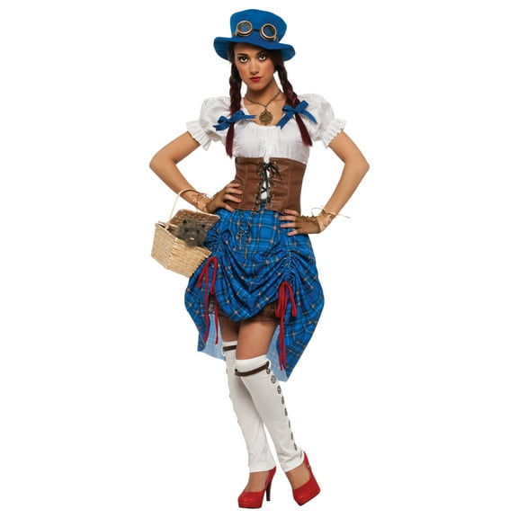 Steampunk Victorian Adult Dorothy Oz Costume - Small