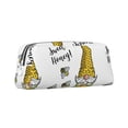 thumbnail image 2 of Uemuo Gnome Sweet Honey Printed Leather Pencil Case, Pencil Pouch, Portable Pencil Bag, Pen Case for& Office, 2 of 7