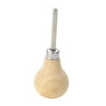 thumbnail image 3 of FashionCha Jewelry Prong Pusher Ergonomic Stone Setting Tool Professional Sturdy Jewelry Making Tool with Wooden Handle for Durability Suitable for Home Crafting Large V Groove Tip, 3 of 8