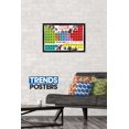 thumbnail image 2 of Marvel Comics - Periodic Table of Marvel Wall Poster, 14.725" x 22.375", Framed, 2 of 3