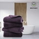thumbnail image 3 of Juego de toallas de baño Cosy Family de microfibra, paquete de 4, color morado, 3 of 7