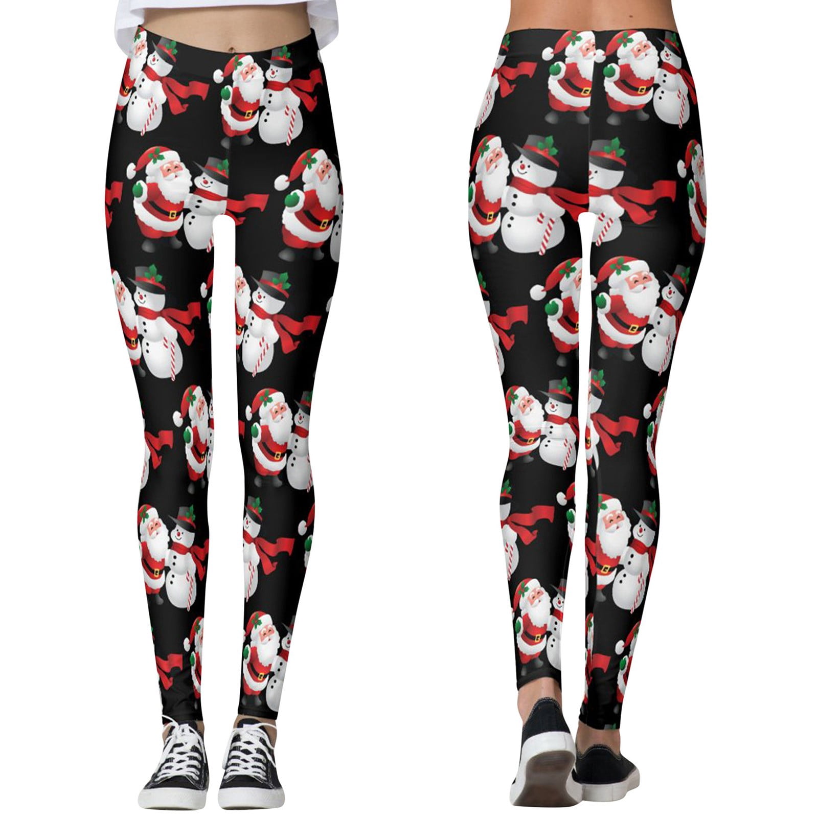 Snowman Party Leggings Skinny Pants 