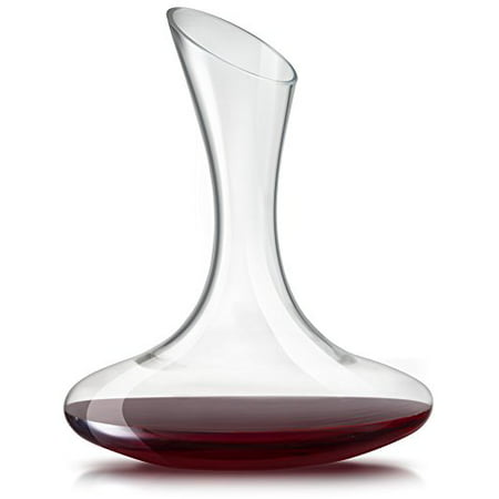 JoyJolt Aerea 67 Ounce Wine Decanter 100% Hand Blown Red Wine Carafe, Wine Gifts, Wine
