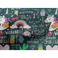 thumbnail image 5 of oneOone Cotton Poplin Light Pink3 Fabric Unicorn Pattern Craft Projects Decor Fabric Printed By The Yard 56 Inch Wide, 5 of 5