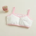 thumbnail image 4 of WOLLED Kids Girls Cotton Underwear Teenagers Soft Halter Bras for 7-12 Y Toddler Summer Sports Underwear, 4 of 9