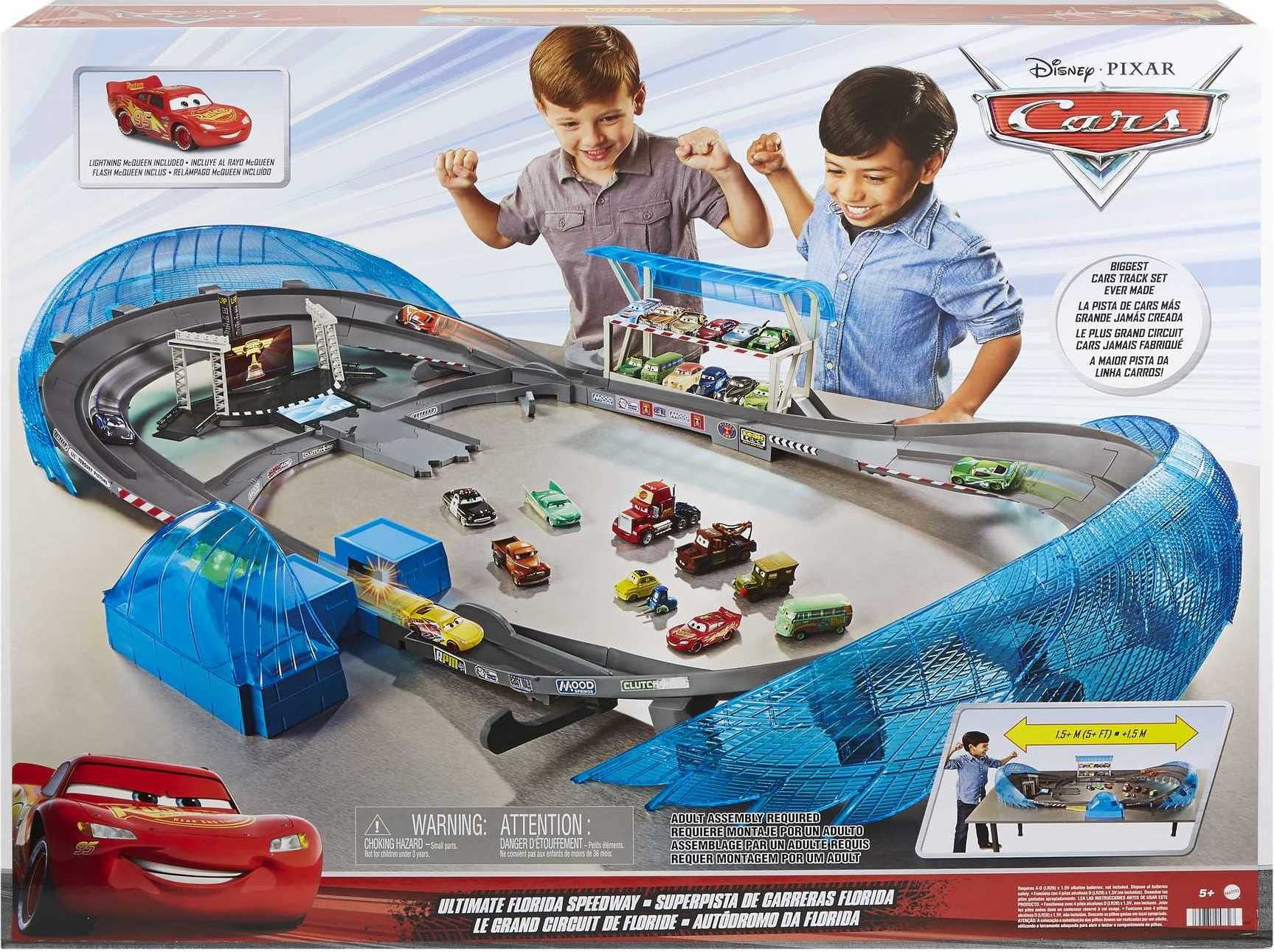 Mattel Disney Pixar Cars Florida Speedway Track Set - Walmart