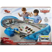 Mattel Disney and Pixar Cars Ultimate Florida Speedway Track Set with Lightning McQueen Car