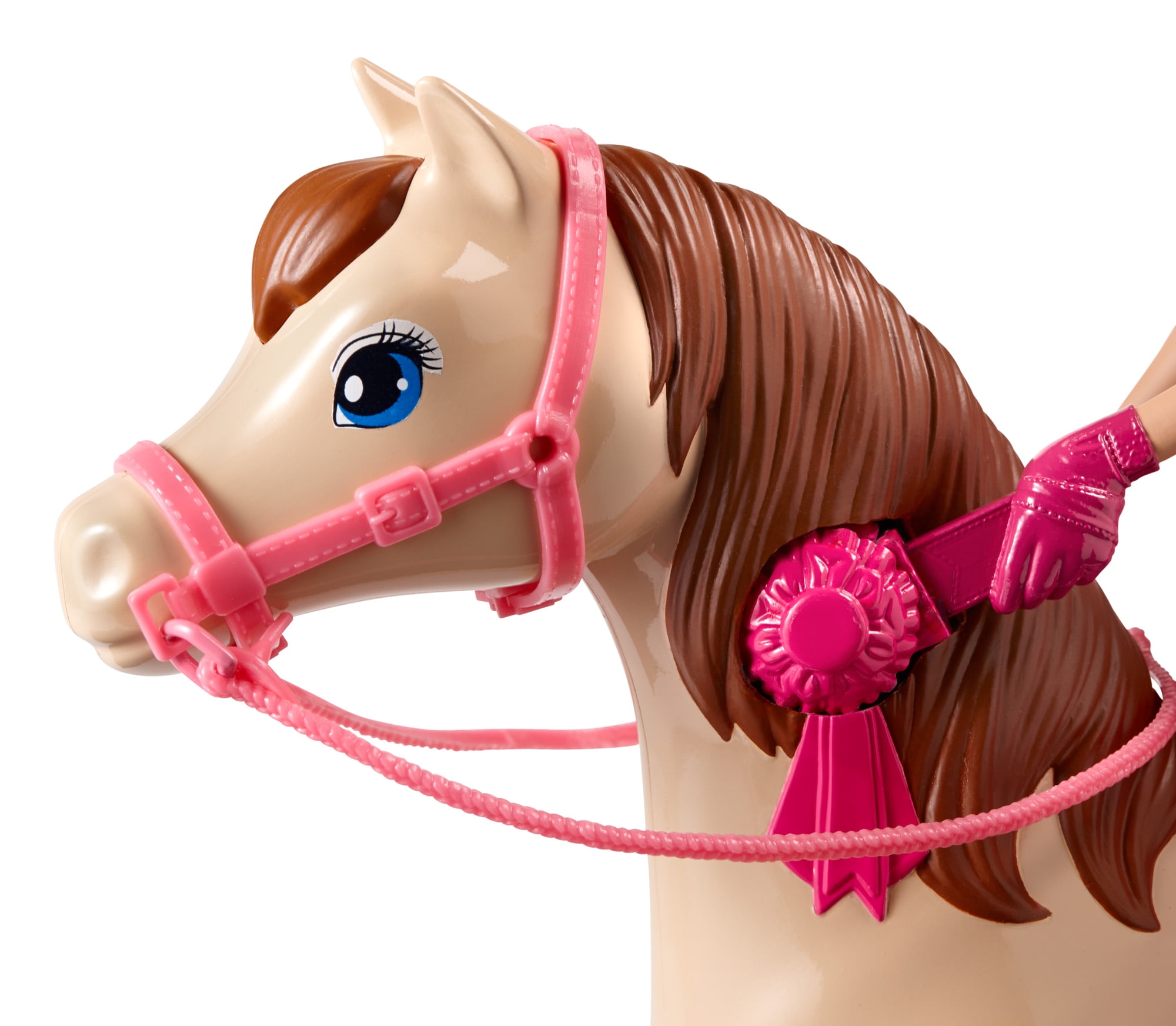 barbie saddle and ride horse walmart