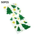 thumbnail image 2 of 50Pcs Christmas Candy Bag Biscuit Sweet Packaging Pouch Multi-color Xmas Party Gift Christmas Tree, 2 of 9