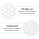 thumbnail image 2 of 3 UNIDS MATS PET MATERIAS PROMPLETANTES ANTILLICITAD DE LA CAJA DE PERSONA DE PERSONA DE PUERTAS MESH MAT SUMINISTRAS DE PET, 2 of 5