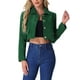 thumbnail image 1 of Blazer de Tweed INSPIRE CHIC para traje corto de mujer, chaqueta corta de manga larga, 1 of 6