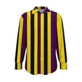 thumbnail image 2 of TaTaai Womens Festival Print Polyester Shirt Long Sleeve Round Neck Casual Lightweight Blouse Holiday Wear Fits Small Gift, 2 of 5