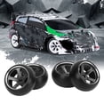 thumbnail image 4 of RC Drift Tires, 4PCS RC Tires and Wheels Flexible Driving Wear Proof   for Racing Blue,Red,Black,, 4 of 8