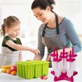 thumbnail image 5 of BPA-free popsicle mold, self-made popsicle maker and PP popsicle mold are easy to release.-red, 5 of 5