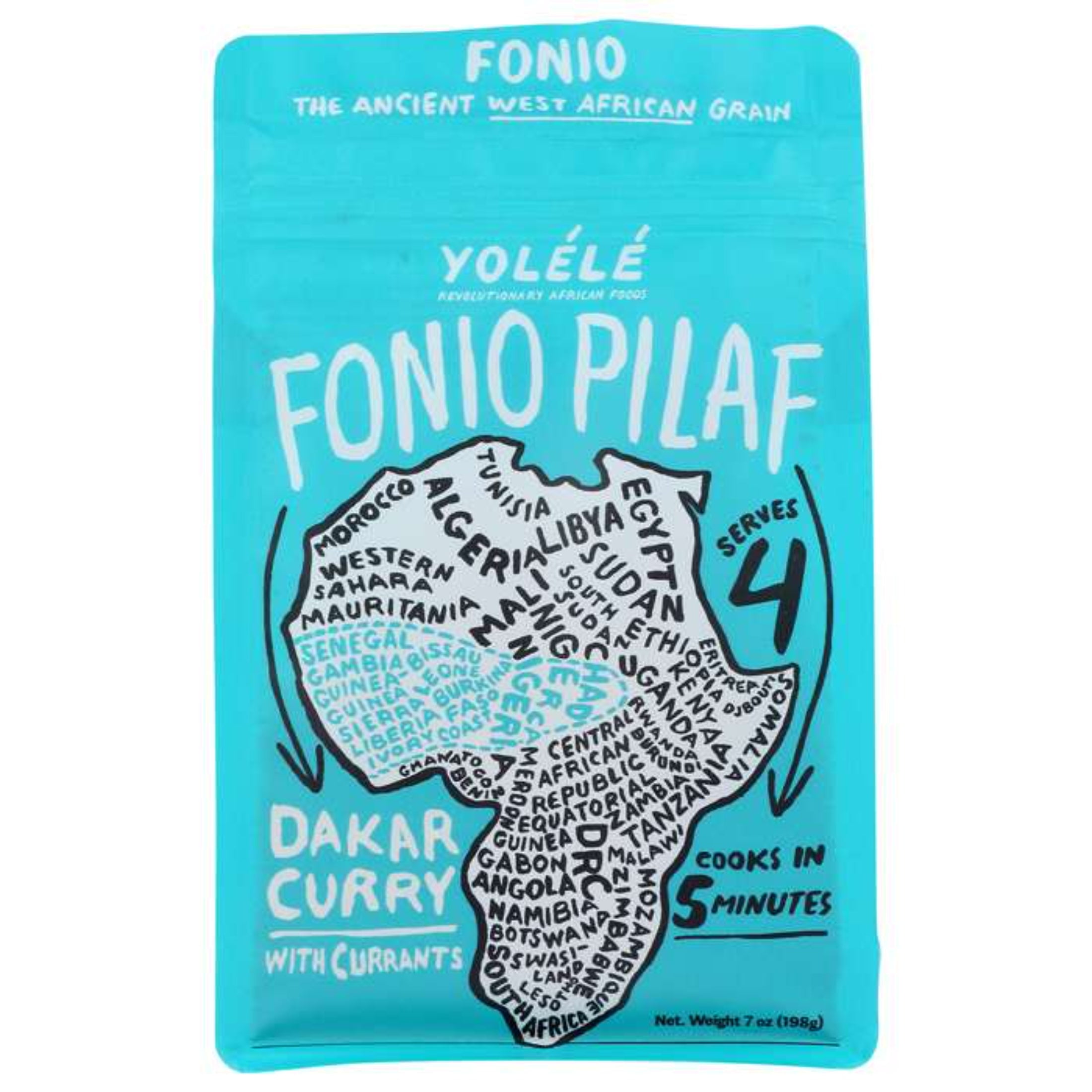 Organic Fonio Pilaf Jollof Fonio Pilaf Dakar Curry