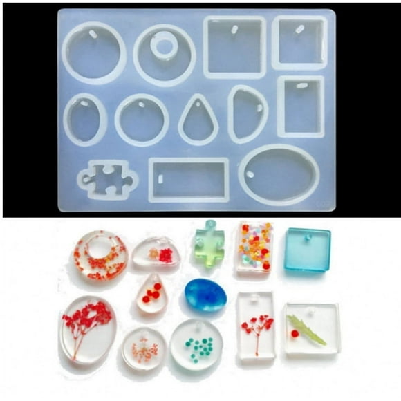 Boovnll Tool Kit, Crystal Necklace Pendant Resin Jewelry Making Mould DIY Tool, Tool Set, Home Essentials, Household Essentials