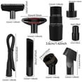 thumbnail image 3 of Universal Vacuum Attachments Kit Accessories - Includes Horse Hair Vacuum Brush, Hose Adapters for 2, 3 of 5