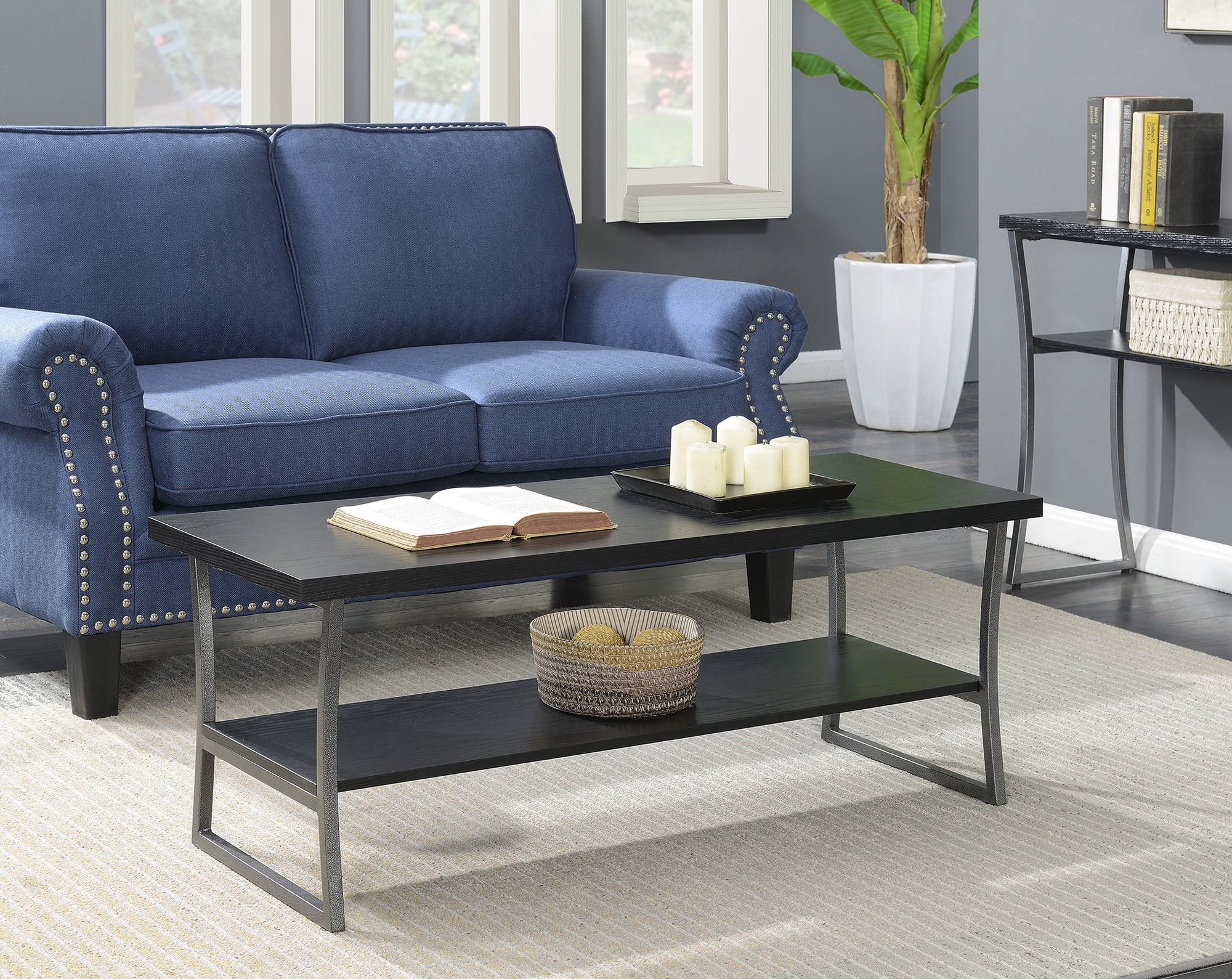 Convenience Concepts X-Calibur Coffee Table, Multiple Finishes