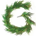 thumbnail image 2 of KKCXFJX Deals，Christmas Norfolk Garland- Single Fork Norfolk Natural Garland- Artificial Garland For Christmas Table Fireplace Wall Home Decoration,Christmas Decorations Gifts, 2 of 7