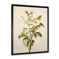 thumbnail image 4 of Designart "Beige Apple Blossom Minimalism I" Apple Blossom Picture Framed Canvas Wall Art, 4 of 5