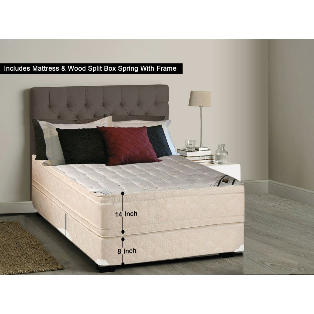 Wayton, 14Inch Firm Double sided Innerspring Foam Encased Eurotop