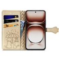 thumbnail image 2 of Funda Cartera FOXDOCK para OPPO A40 4G , Flip PU con Relieve de Gatos y Perros, Tarjetero y Soporte, 2 of 6