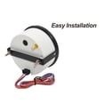 thumbnail image 3 of 130KMH GPS Speedometer Gauge With Antenna Red Backlight 80MPH Odometer For Automobile Marine Yacht Boat 12V 24V ,Easy to Install, 3 of 5