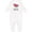 AA-White, variant on I'm One in a Melon Cute Smiling Watermelon Baby Romper Coveralls