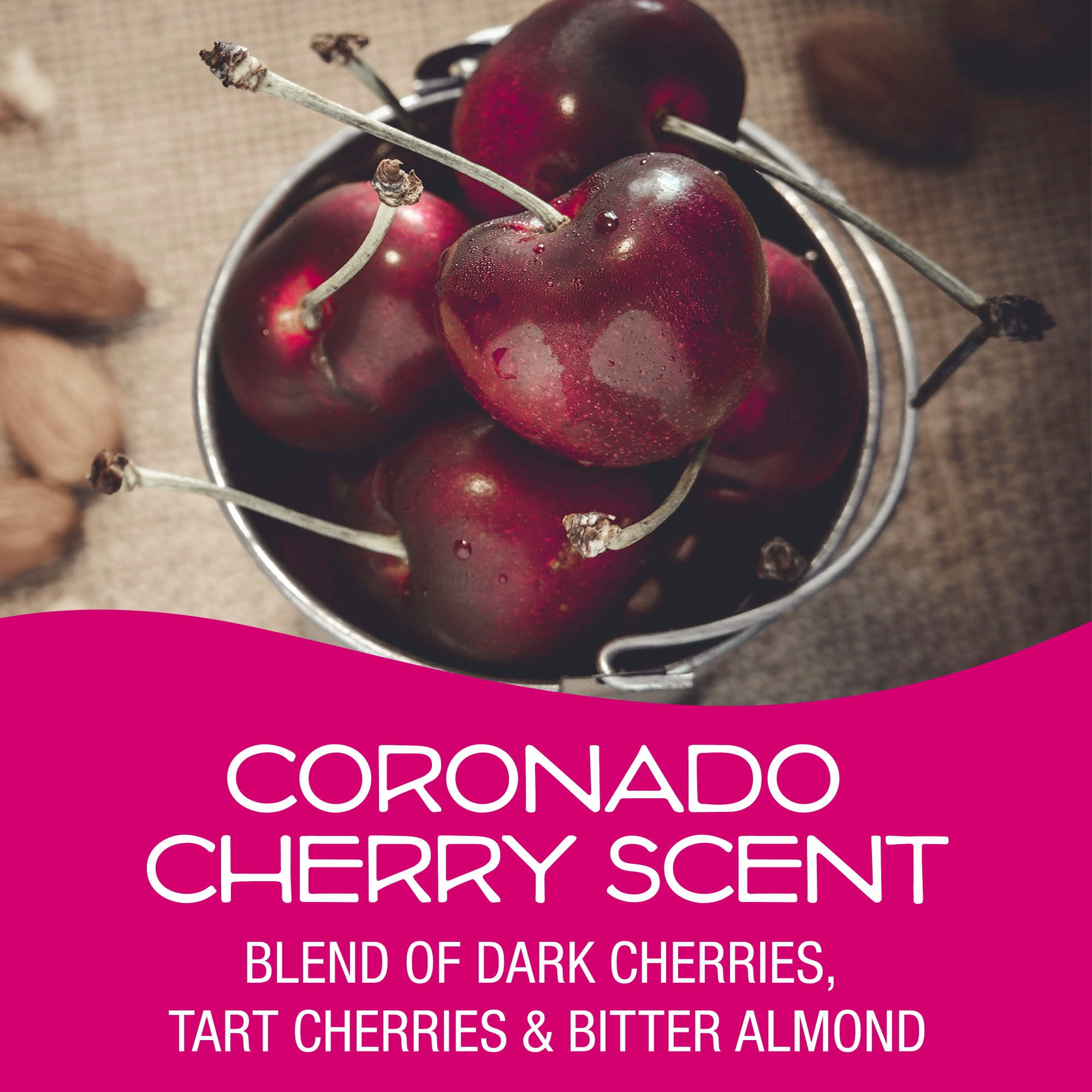 (2 pack) California Scents Coronado Cherry Mini Diffuser Air Freshener Multi-Pack (2-Pack)