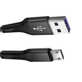 thumbnail image 4 of Maoww Phone Cable Nylon USB Cable Fast Charging Data Line Replacement for Android Micro USB, Black, 1m, 4 of 7