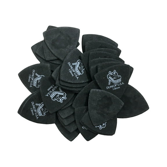 Dunlop Guitar Picks Gator Grip Small Triangle 1.0mm 36-pack