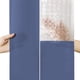 thumbnail image 5 of Cortina de Ducha Impermeable de Eva con Empalme, 180 X 180 Cm, con Ganchos | Cortina de Baño Gruesa y Sin Perforaciones | Panel Impermeable y Permeable a La Luz | Divisor de Privacidad para Baño Dura, 5 of 6