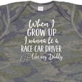 thumbnail image 4 of Inktastic Future Race Car Driver Like Daddy Boys Baby Bodysuit, 4 of 5