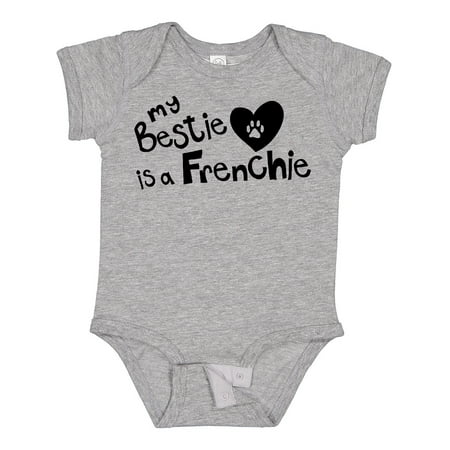 

Inktastic Bestie Frenchie Gift Baby Boy or Baby Girl Bodysuit