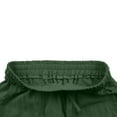 thumbnail image 5 of Juslio Women Pants High Waist Side Opening Casual Elastic Waist Linen,with Pockets Straight Leg Pants L, 5 of 9