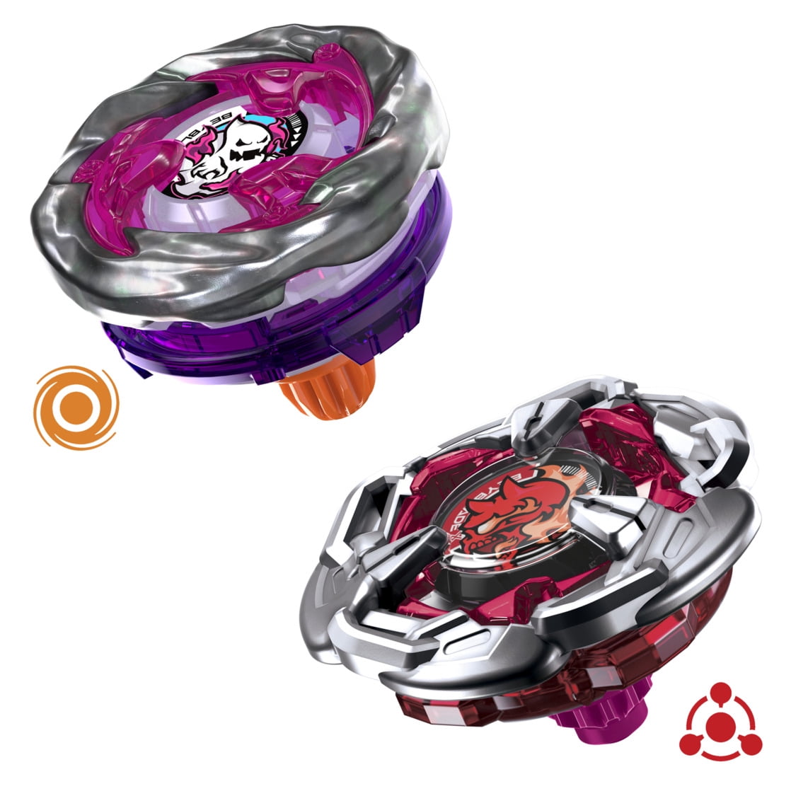 Beyblade X Circle Ghost 0-80GB & Chain Incendio 5-60HT Dual Battling Top Pack Set