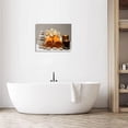 thumbnail image 3 of Farmhouse Zen Bathroom Canvas Wall Art, Stone Meditation Artwork, Rustic Spiritual Spa Wall Decor, Framed Canvas Print for Bathroom or Home Spa, 3 of 5