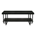 thumbnail image 3 of Furniture of America Jure 1-Shelf Coffee Table, Black, 3 of 7